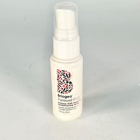 Briogeo Farewell Frizz Roscarco Milk Reparative Conditioning Travel .75 oz New - Picture 1 of 5